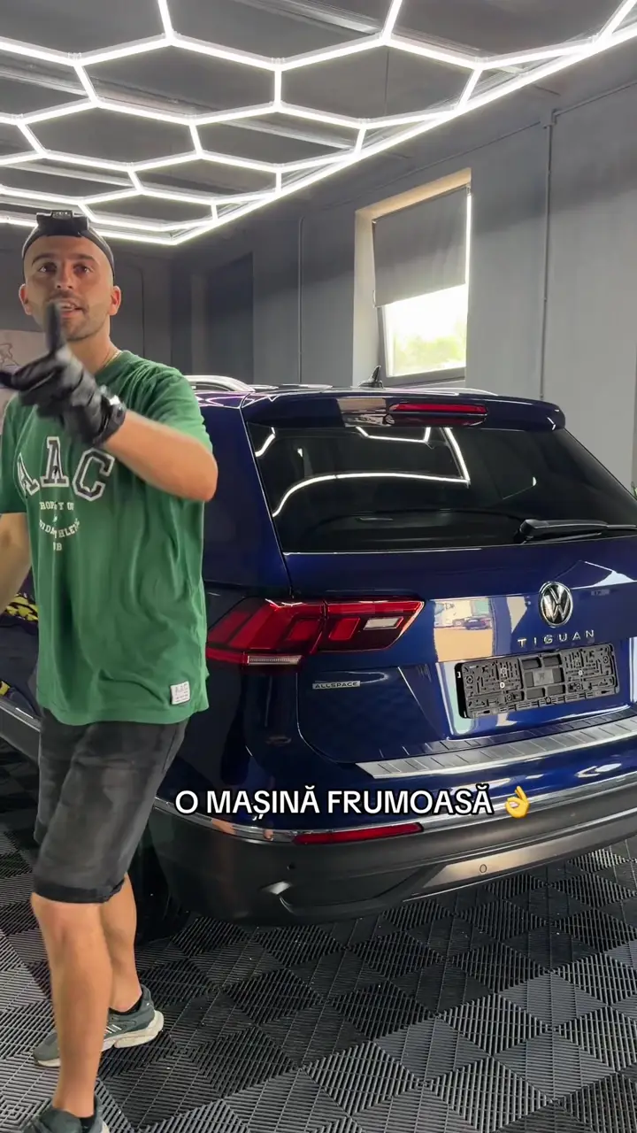 VW Tiguan, full detailing pe TikTok, Detailing AutoPro Moinești