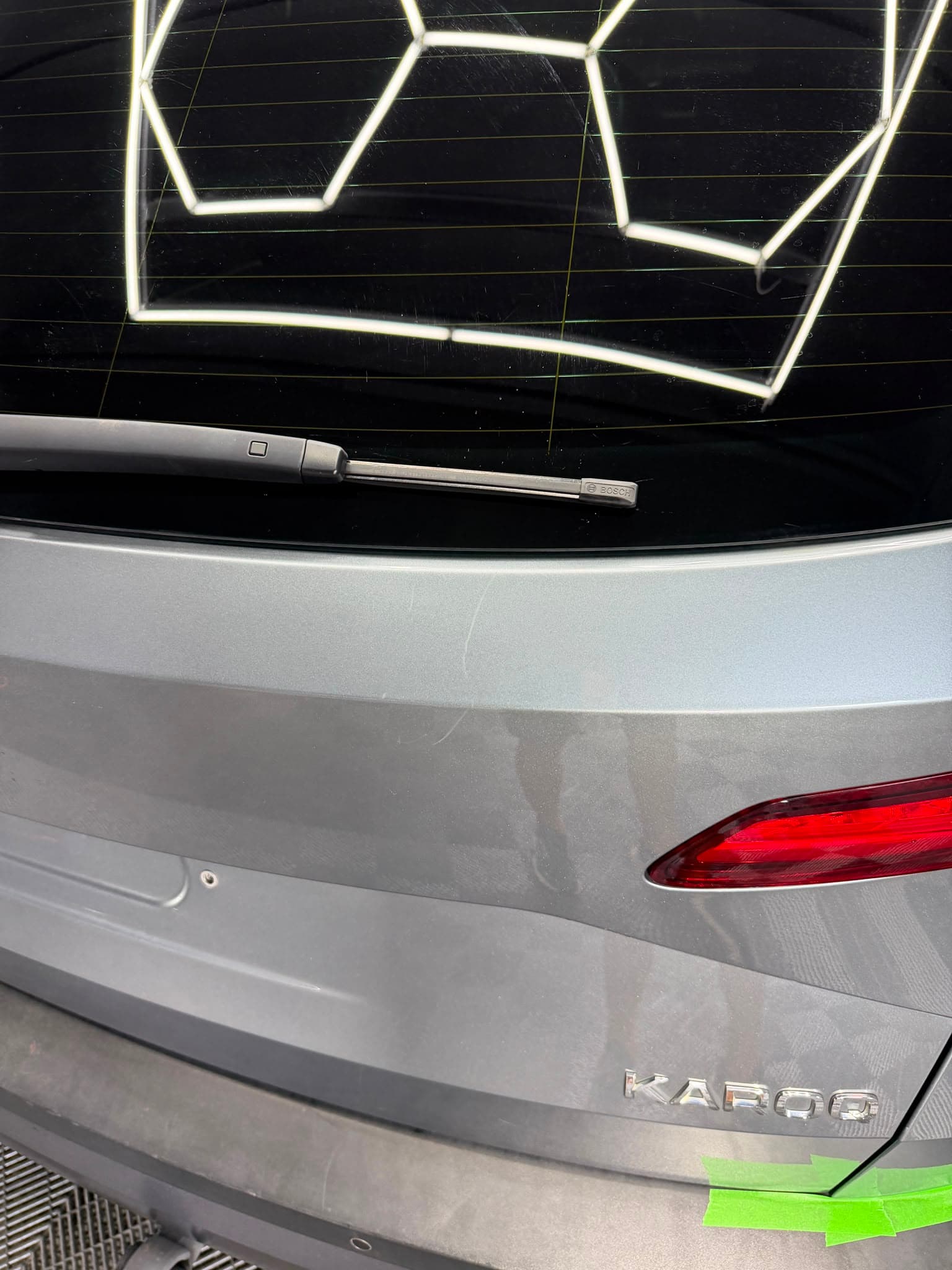 Škoda Karoq — detaliu lucrare 3