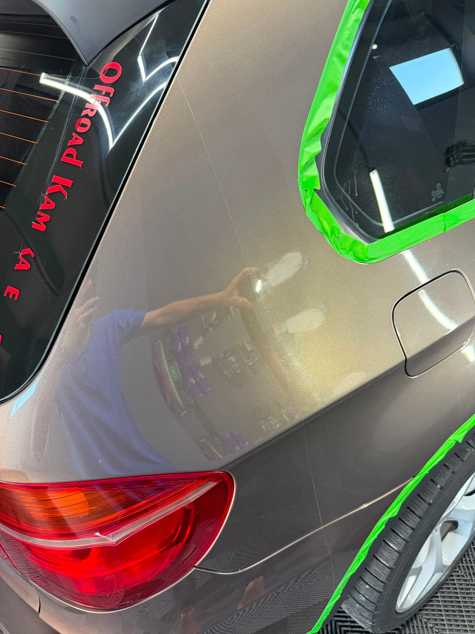 BMW X5 — detaliu lucrare 9